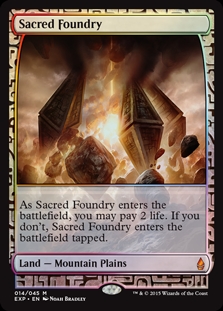 Sacred Foundry Zendikar Expeditions